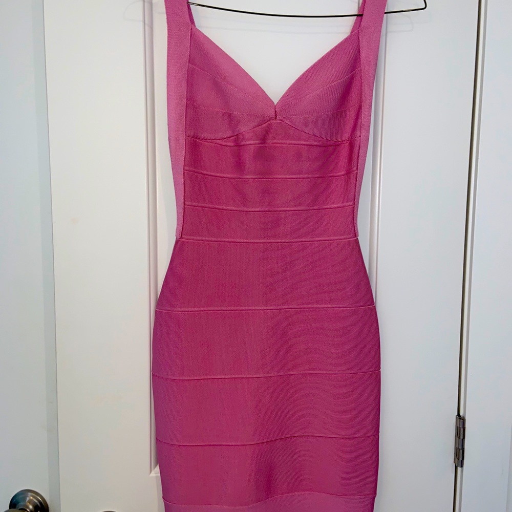 Pink Bandage Dress
